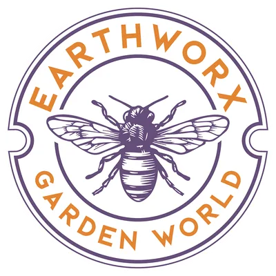 Earthworx Garden World logo, a business consulting client of Her Legacy Consulting